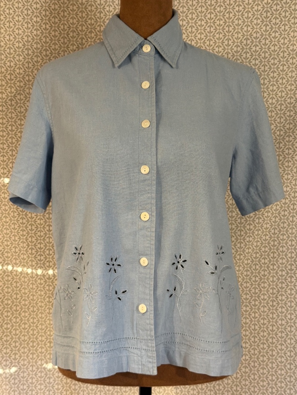 Vintage Eyelet Top